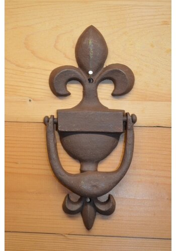 Gietijzeren deurklopper 