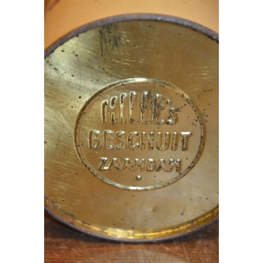 Vintage beschuitbus Hille Zaandam – Appeltjes van Oranje uit 1938-5