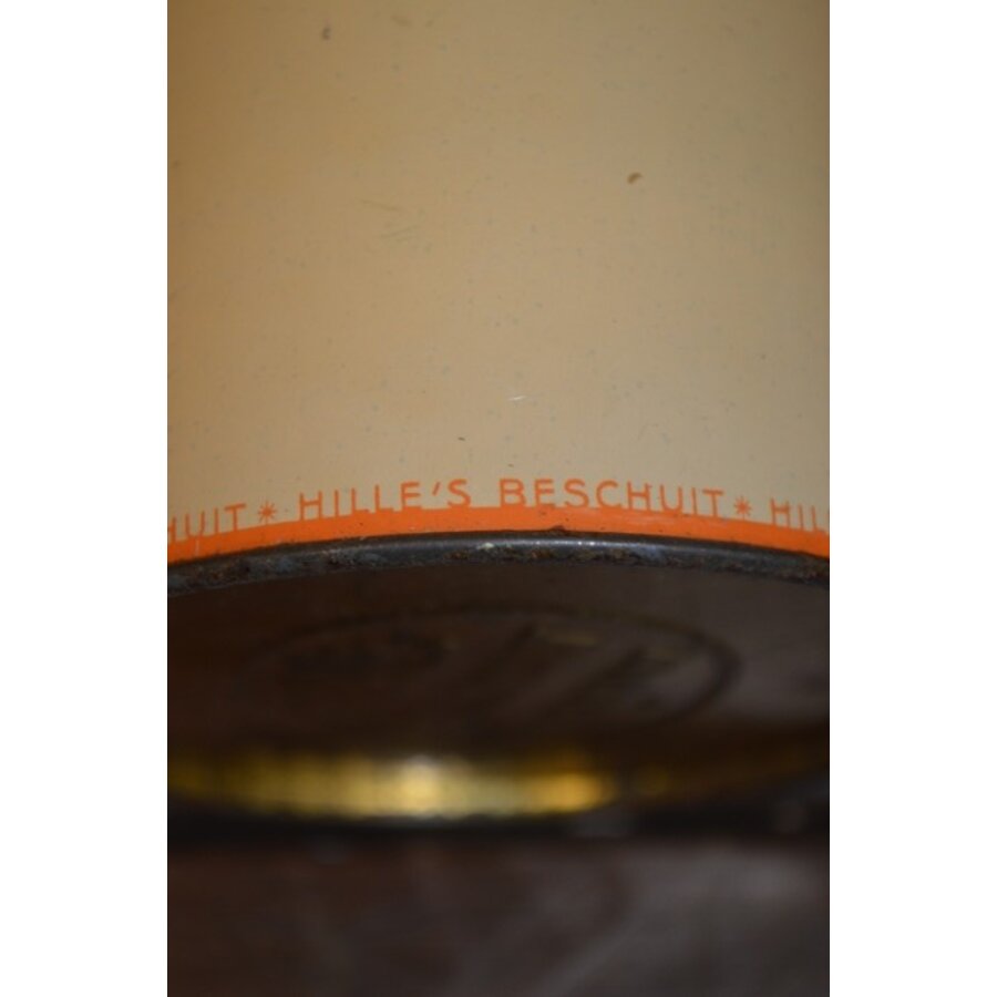 Vintage beschuitbus Hille Zaandam – Appeltjes van Oranje uit 1938-7