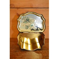 thumb-Antiek Art Nouveau theeblikje met Aziatische motieven uit Groot-Brittannië-5