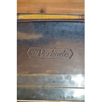 thumb-Donkerblauw Verkade koekblik met meisje met de strik – Nostalgisch design-8