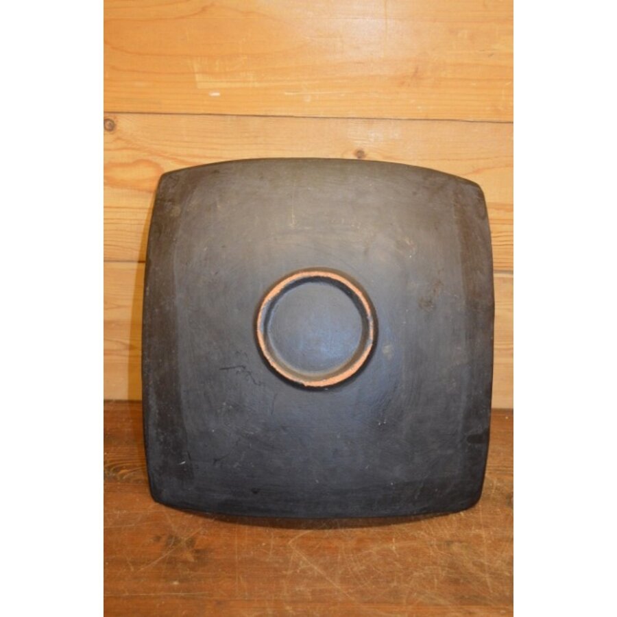 Aardewerken serveerschaal met glasmozaïek – Handgemaakt in Indonesië-5