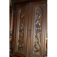 thumb-Prachtig Frans keukenbuffet uit de 19e eeuw – eikenhout met fineer-3