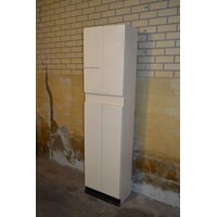 thumb-Industriële metalen ziekenhuis kledingkast uit de jaren 70-3