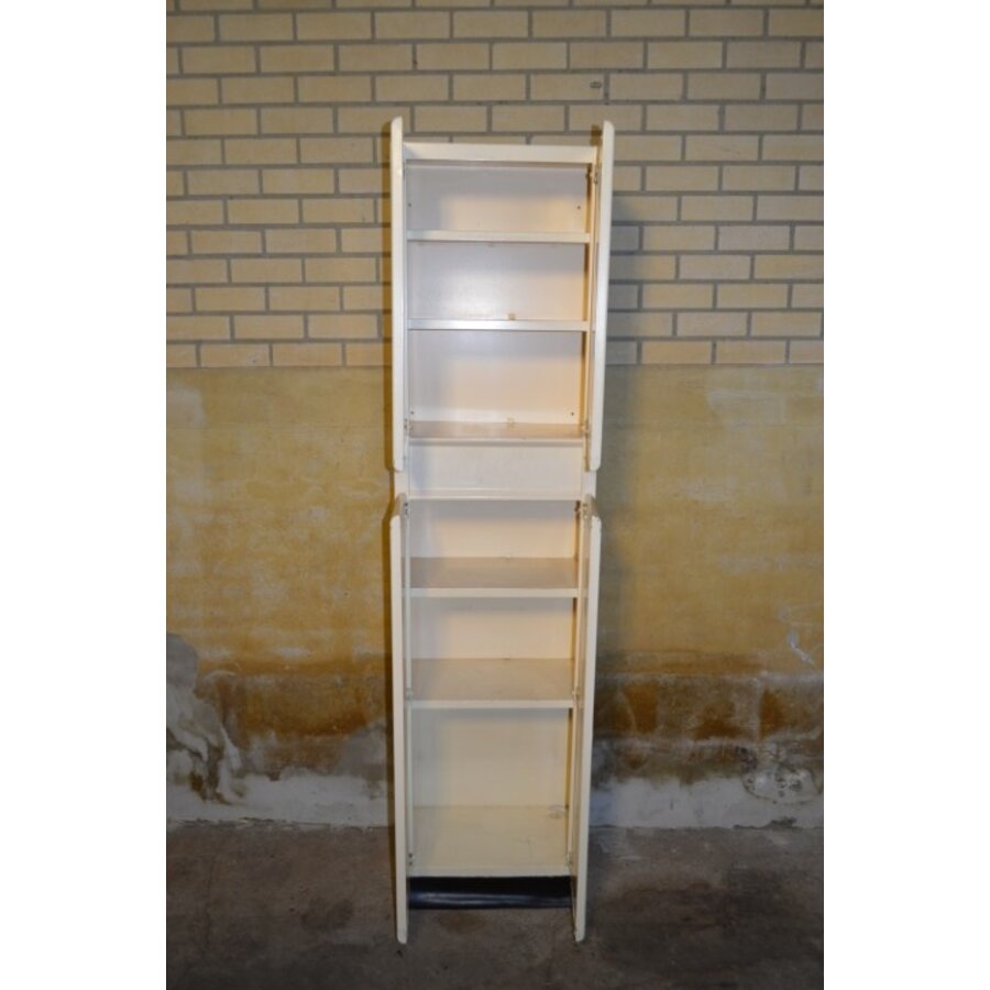 Industriële metalen ziekenhuis kledingkast uit de jaren 70-5