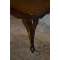 thumb-Elegante Queen Anne salontafel met sierlijke poten-4