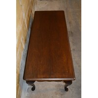 thumb-Elegante Queen Anne salontafel met sierlijke poten-5