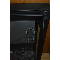 thumb-Eiken schouw met elektrische open sfeerhaard in klassieke stijl-6