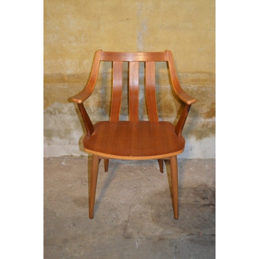 Nederlandse mid-century fauteuil Pastoe 1960 – Cees Braakman design-2