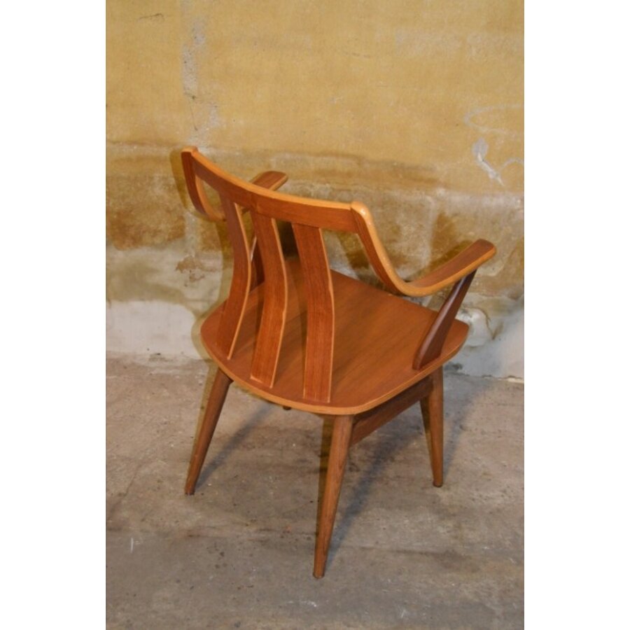 Nederlandse mid-century fauteuil Pastoe 1960 – Cees Braakman design-4