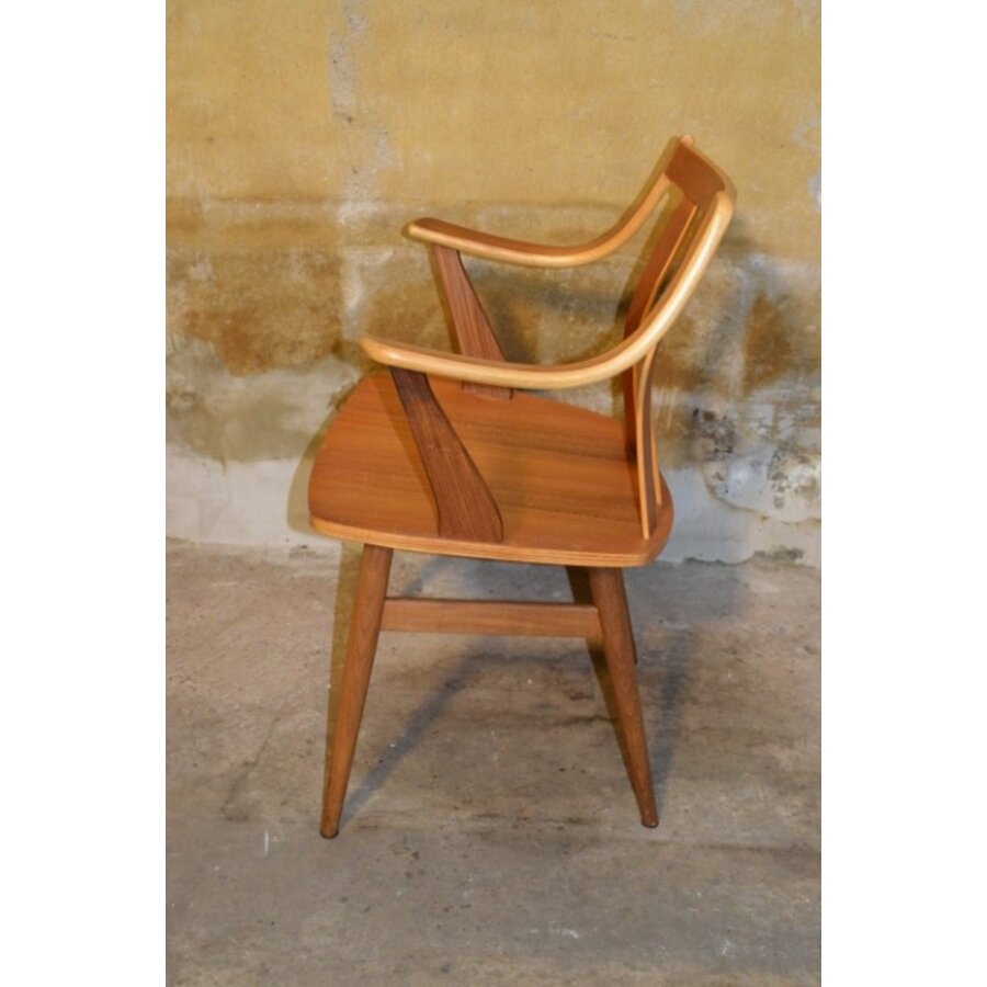 Nederlandse mid-century fauteuil Pastoe 1960 – Cees Braakman design-6