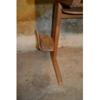 thumb-Retro schooltafel voor twee kinderen – VS Duitsland – Beukenhout – Jaren 60-4