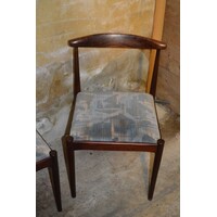 thumb-Set van 4 palissander eetkamerstoelen – Mid century modern – Scandinavisch design-7