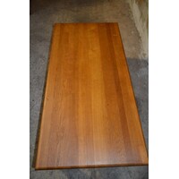 thumb-Massief eiken salontafel met mooi blad en praktische demontabele poten-7