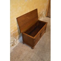 thumb-Eiken klepkast met twee deurtjes en bovenklep-4