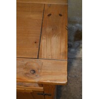 thumb-New Mexico dressoir van massief grenen met drie laden en drie deuren-4