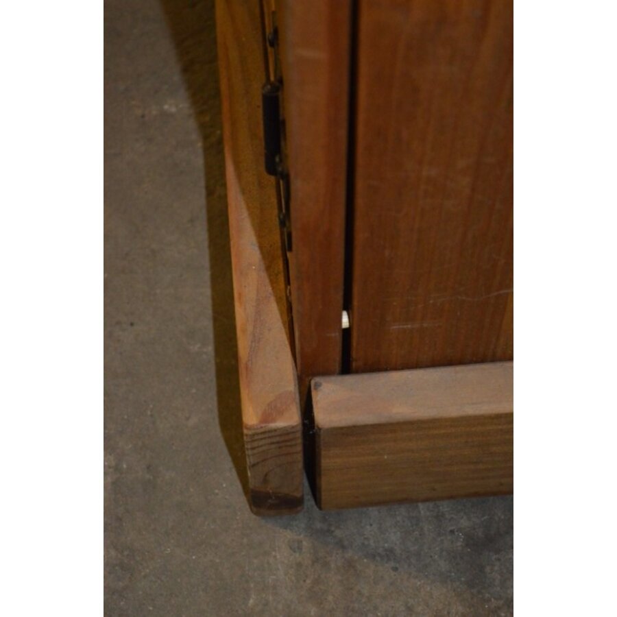 New Mexico dressoir van massief grenen met drie laden en drie deuren-5