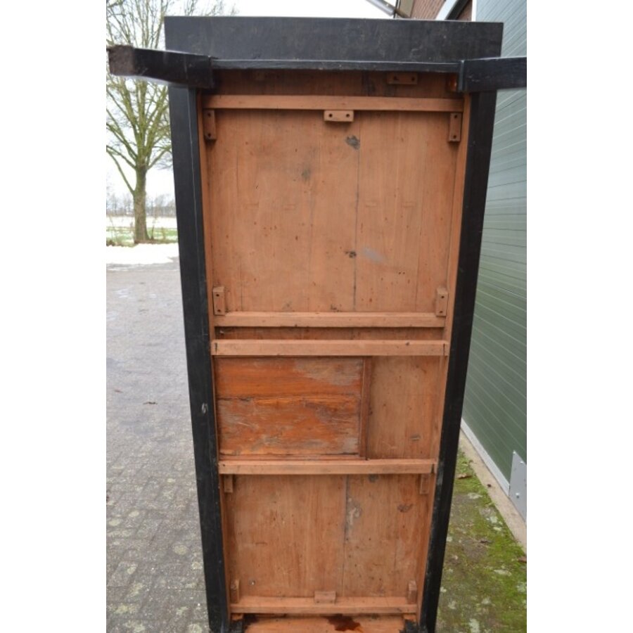 Lange teakhouten eettafel – Rustieke Franse boerderijtafel-9