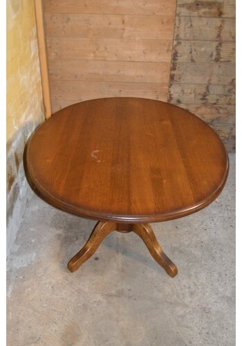 Ovale eiken eettafel 