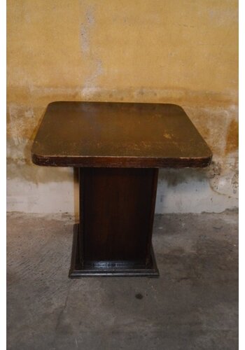 Vintage houten bijzettafeltje 