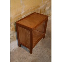 thumb-Vintage open bijzetkastje van mahoniehout uit de jaren 60-3