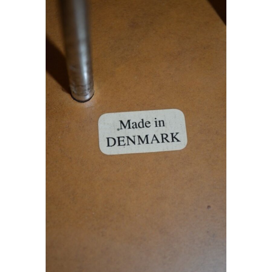 Vintage Pin Age bijzettafel van berkenhout toegeschreven aan Fritz Hansen-2