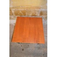 thumb-Vintage Pin Age bijzettafel van berkenhout toegeschreven aan Fritz Hansen-6