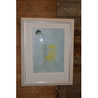 thumb-Danser met gele stoel – Robert Heindel gesigneerde kleurenprint-10
