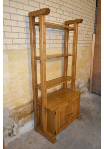 Vintage eiken kaaskast 