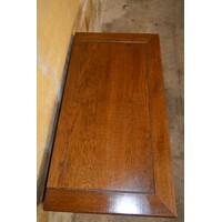 thumb-Klein donker eiken tv-kastje in mid-century stijl met lades-4