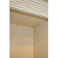 thumb-Industriële metalen kast uit oud ziekenhuis met luchtrooster-6