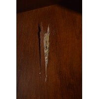 thumb-Klassieke houten vitrine hoekkast in Engelse stijl-5