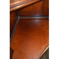 thumb-Klassieke houten vitrine hoekkast in Engelse stijl-9