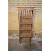 thumb-Hoge smalle tuinkast van geïmpregneerd grenenhout met 4 planken – Pokon & Chrisal-1