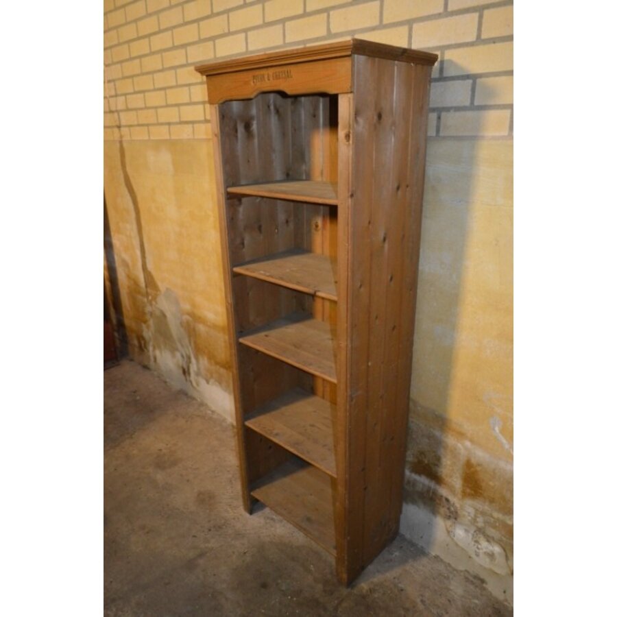 Hoge smalle tuinkast van geïmpregneerd grenenhout met 4 planken – Pokon & Chrisal-2