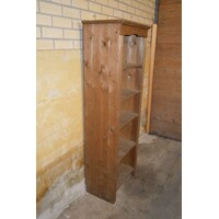 thumb-Hoge smalle tuinkast van geïmpregneerd grenenhout met 4 planken – Pokon & Chrisal-3