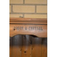 thumb-Hoge smalle tuinkast van geïmpregneerd grenenhout met 4 planken – Pokon & Chrisal-4