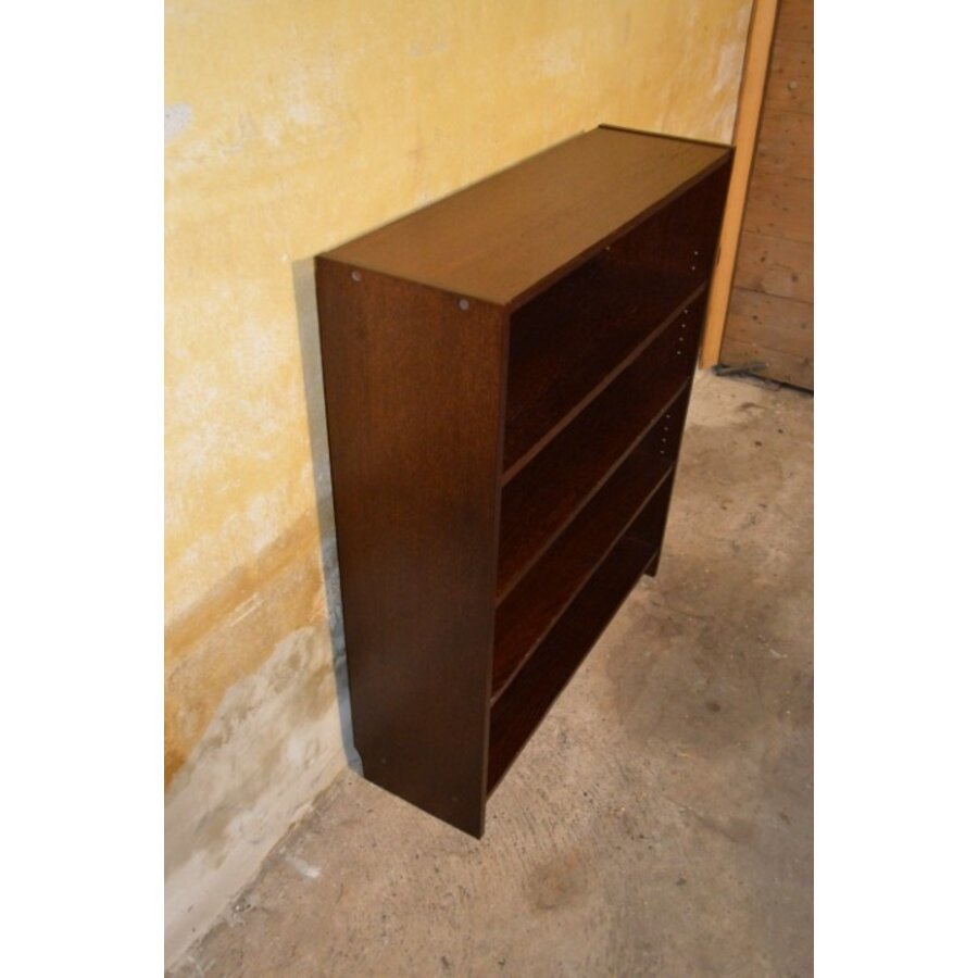 Vintage boekenkast met verstelbare planken uit de jaren 60-3