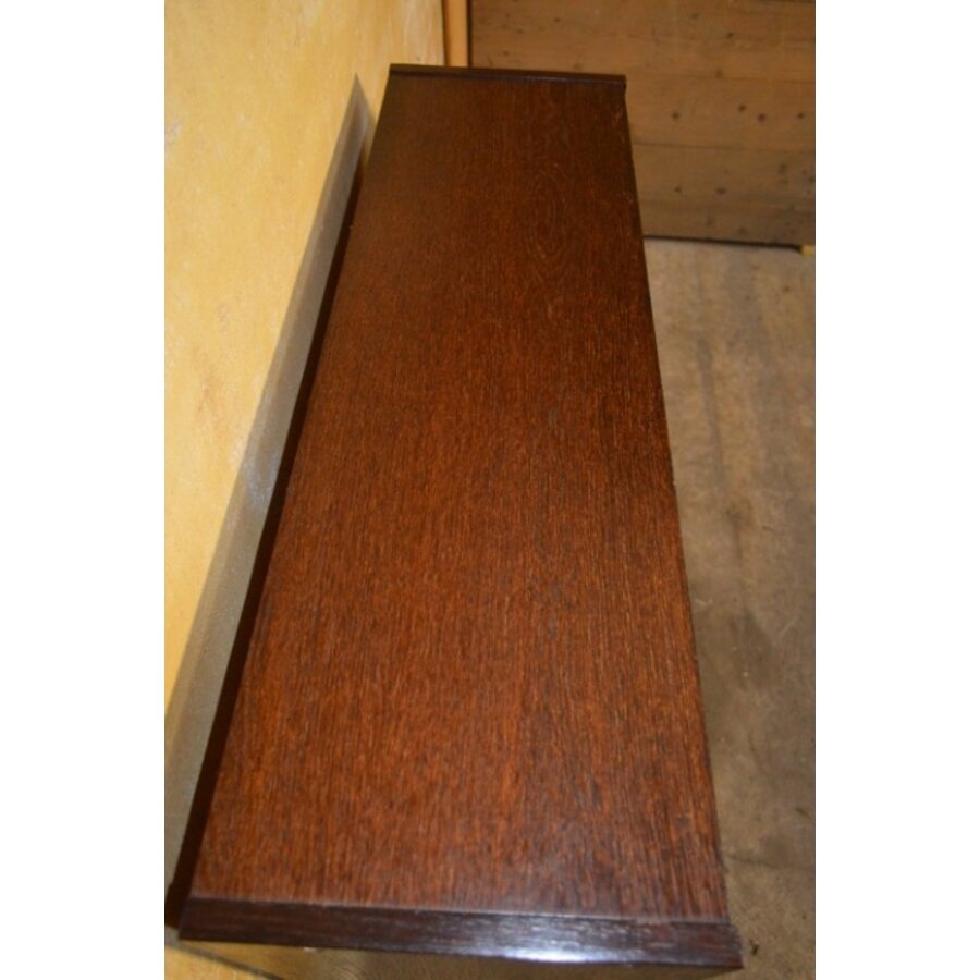 Vintage Kempkes boekenkast met verstelbare planken uit de jaren 60-6