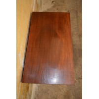 thumb-Mahonie Louis XVI bijzetafeltje met lade en taps toelopende poten-5