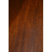 thumb-Mahonie Louis XVI bijzetafeltje met lade en taps toelopende poten-6