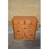 thumb-Vuren houten ladenkastje met 6 laden – opknap kastje-1