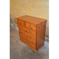 thumb-Vuren houten ladenkastje met 6 laden – opknap kastje-2