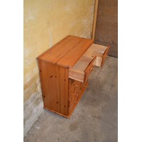 thumb-Vuren houten ladenkastje met 6 laden – opknap kastje-6