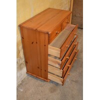 thumb-Vuren houten ladenkastje met 6 laden – opknap kastje-9