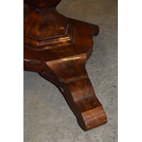 thumb-Hollands mahonie Biedermeier coulissentafel eind 19de eeuw-3