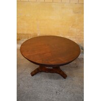 thumb-Hollands mahonie Biedermeier coulissentafel eind 19de eeuw-4