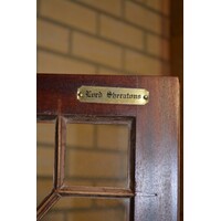 thumb-Mahonie Lord Sheraton servies- of boekenkast met verlichting-8