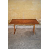 thumb-Retro tweepersoons schooltafel CASALA van beukenhout-5