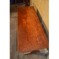 thumb-Retro tweepersoons schooltafel CASALA van beukenhout-7